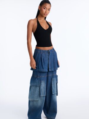 Pants in 60% cotton