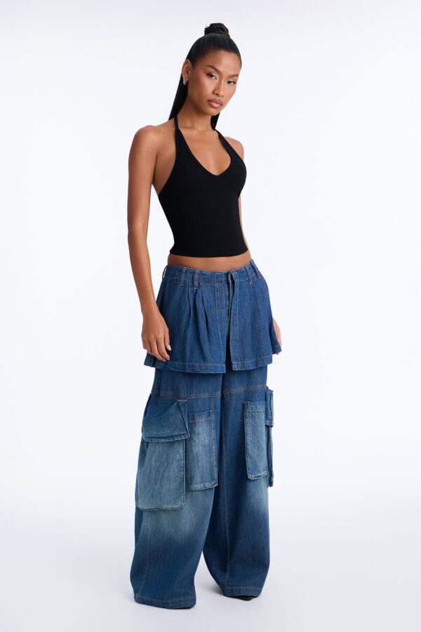 Pants in 60% cotton