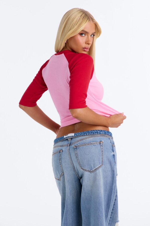 Ladies Kit Pink Top
