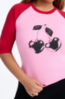 Ladies Kit Pink Top