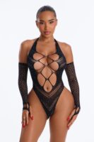 Top in Black 95% nylon