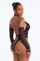 Top in Black 95% nylon