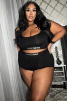 Cami in Black 95% cotton