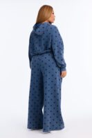 Hoodie in Navy 60% cotton