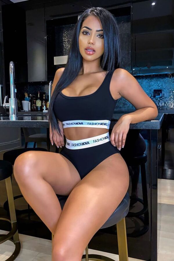 Ladies Kit Black and White Set