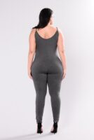 Ladies Kit Charcoal Jumpsuit