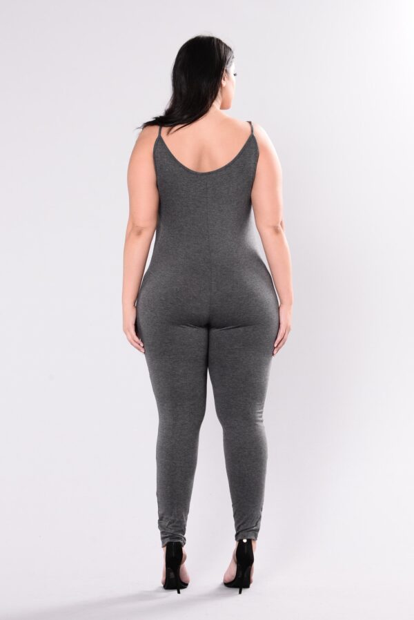 Ladies Kit Charcoal Jumpsuit