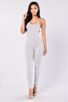 Jumpsuit in Heather Grey