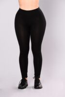 Leggings in Black 95% cotton