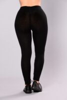 Leggings in Black 95% cotton