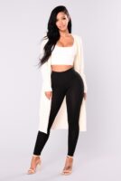 Leggings in Black 95% cotton