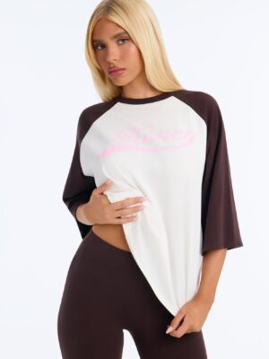 Brown Graphic Leggings