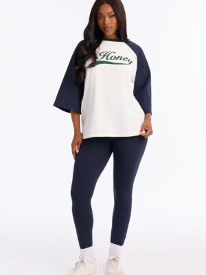 Ladies Kit Navy Leggings