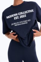 Leggings in Navy 95% cotton