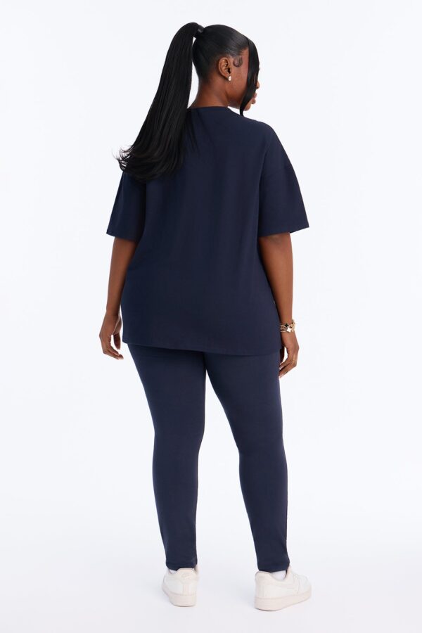 Leggings in Navy 95% cotton