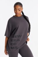 T-shirt in Charcoal