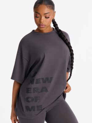 T-shirt in Charcoal