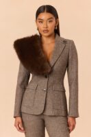 Brown Blazer with contrast