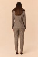 Brown Blazer with contrast