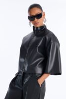 Black Blouse with mock neck