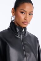Black Blouse with mock neck