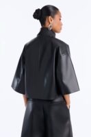 Black Blouse with mock neck