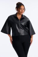 Black Blouse with mock neck