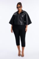 Black Blouse with mock neck