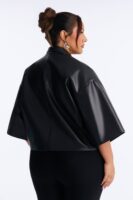 Black Blouse with mock neck