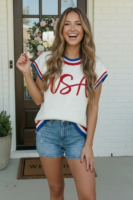 Graphic Sweater
