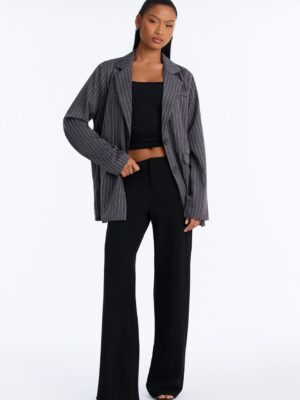 Blazer in Charcoal 97% polyester