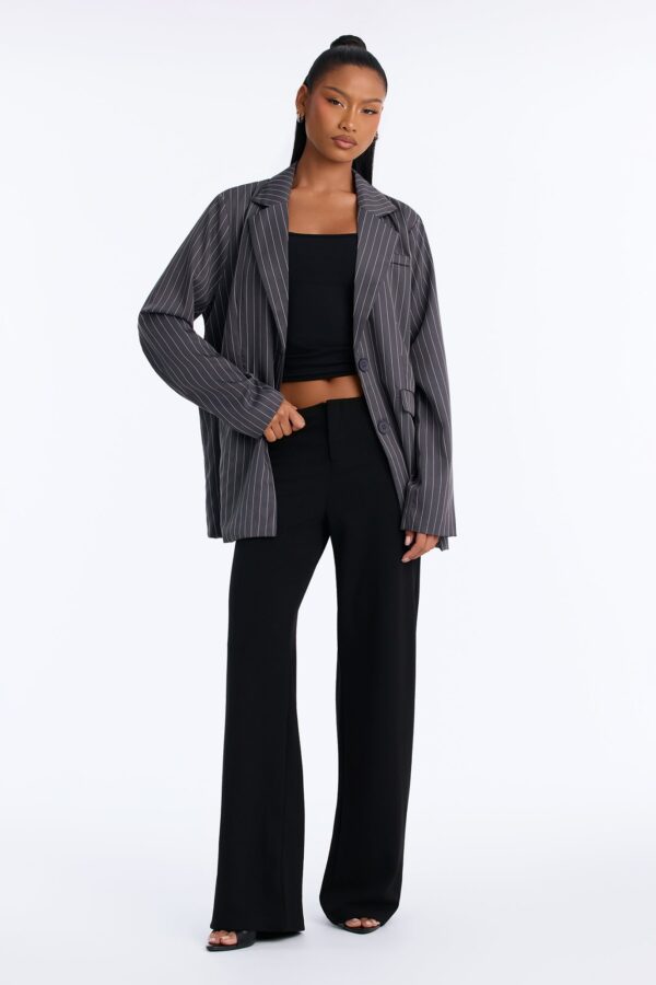 Blazer in Charcoal 97% polyester