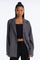 Blazer in Charcoal 97% polyester