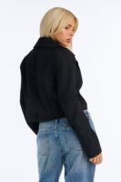 Black Cropped Blazer