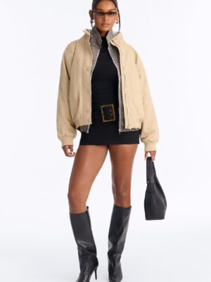 Khaki Contrast Jacket