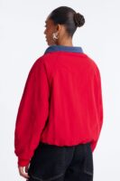 Red Contrast Jacket