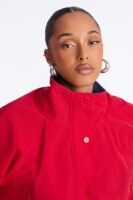 Red Contrast Jacket