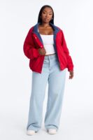 Red Contrast Jacket