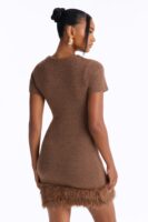 Dress in Brown 71% polyester