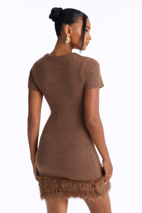Dress in Brown 71% polyester