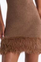 Dress in Brown 71% polyester