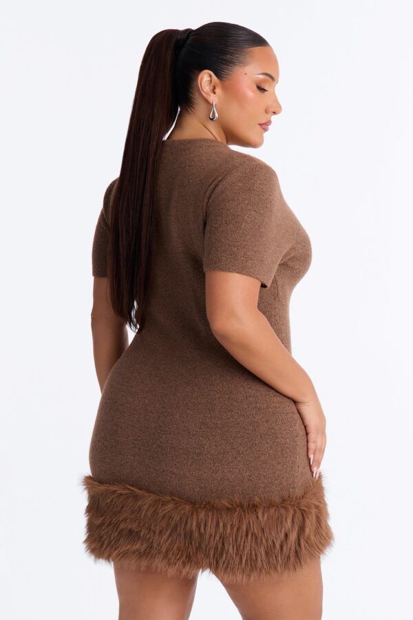 Dress in Brown 71% polyester