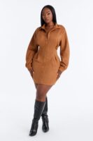 Ladies Kit Camel Dress