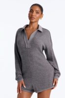 Romper in Charcoal
