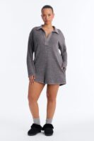 Romper in Charcoal