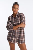 Romper in Brown 70% polyester