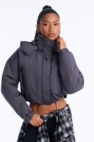 Ladies Kit Charcoal Jacket