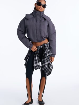 Ladies Kit Charcoal Jacket
