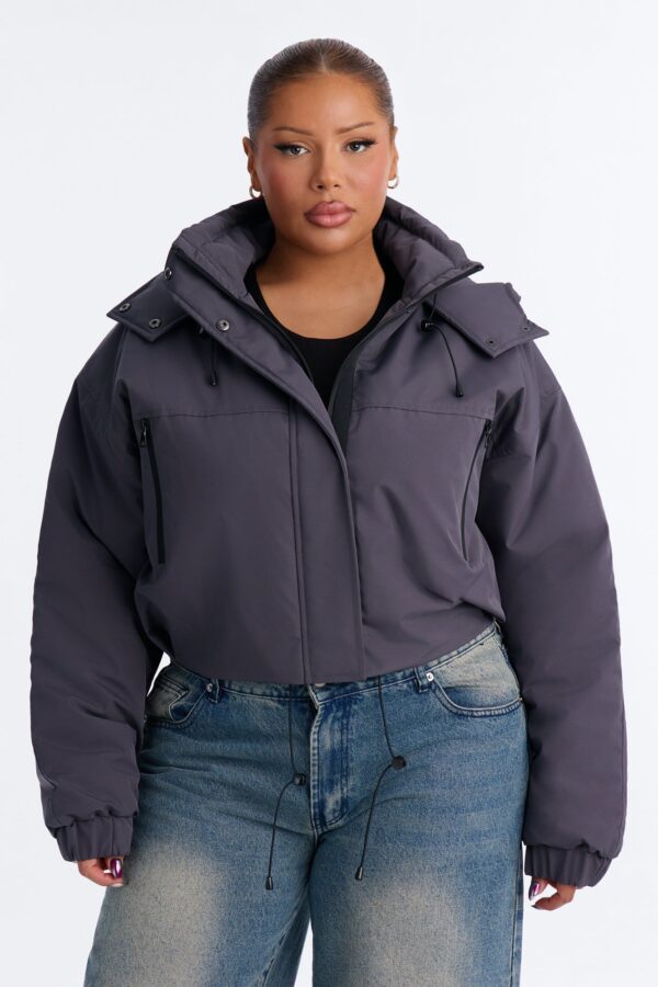 Ladies Kit Charcoal Jacket