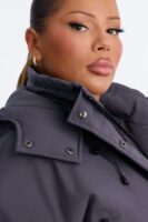 Ladies Kit Charcoal Jacket